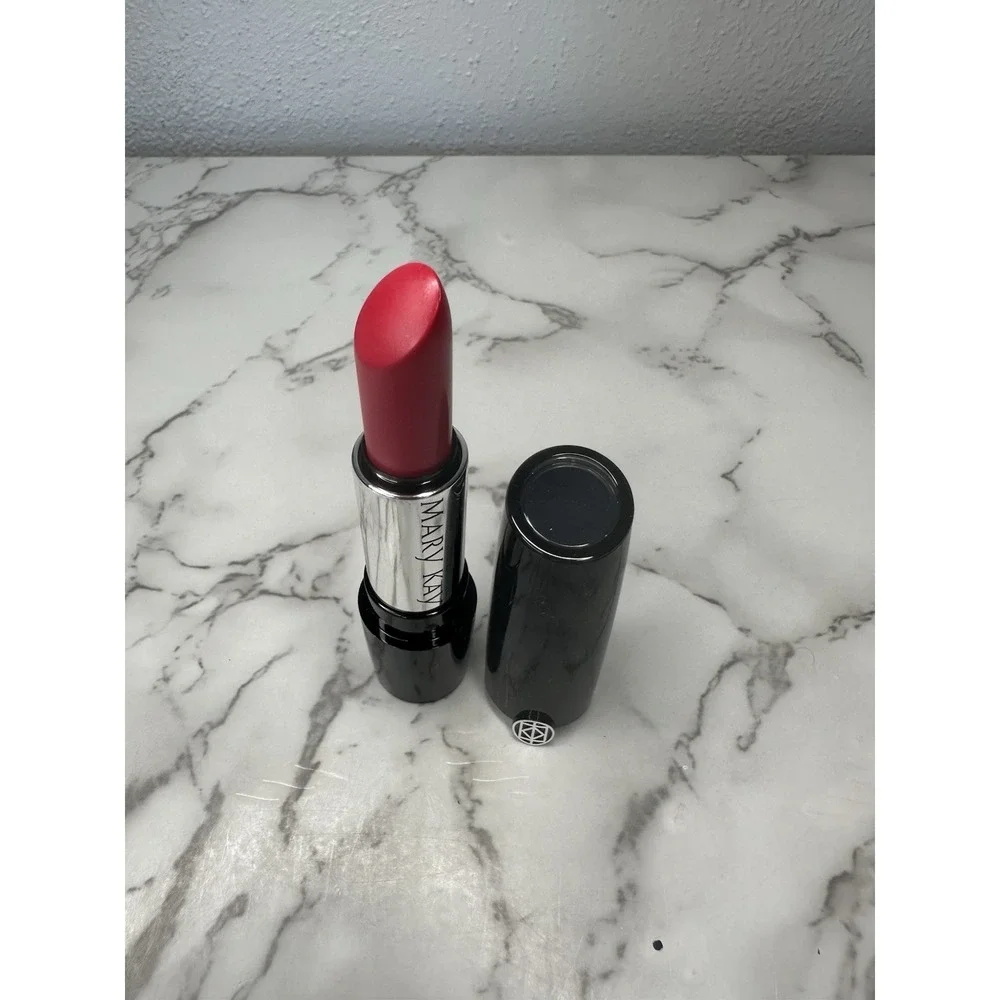 Mary Kay Gel Semi-Matte‎ Lipstick Powerful Pink Rose Puissant 089643 NEW